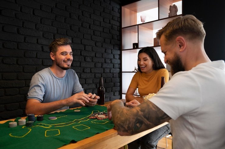 Live dealer table with professional croupier and multi-camera setup